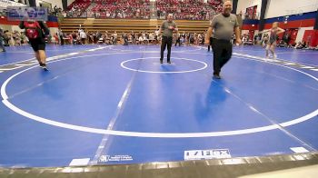 58 lbs 3rd Place - Otto Vuocolo, HURRICANE WRESTLING ACADEMY vs Colton Toothman, Glenpool Warriors