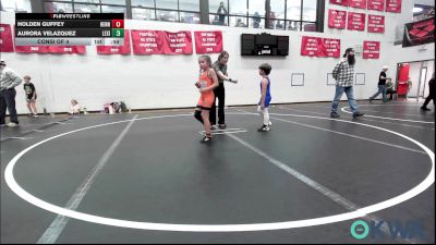 67 lbs Consi Of 4 - Holden Guffey, Hennessey Takedown Club vs Aurora Velazquez, Lexington Wrestling Club