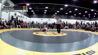 85 lbs Round 3 - Bruce Fowler, Olympia vs Logan Rajner, Team Ohio
