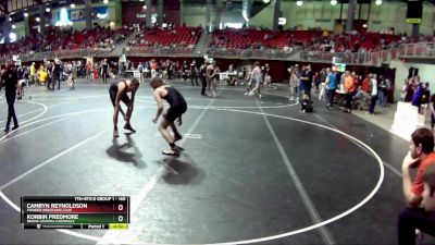 160 lbs Cons. Round 2 - Korbin Predmore, Boone Central Cardinals vs Camryn Reynoldson, Pioneer Wrestling Club