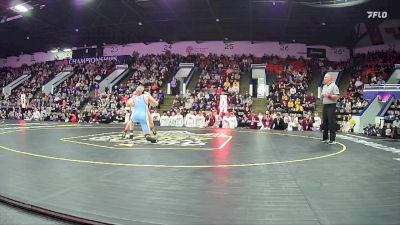 144 lbs Finals (8 Team) - Grayson Fuchs, Detroit Catholic Central HS vs Tanner McDunnah, Davison HS