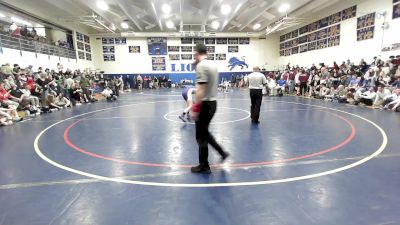 150 lbs Semifinal - Cody Bubier, Marshwood vs Lucas Libby, Mountain Valley