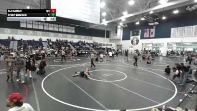 78-82 lbs Quarterfinal - River Kovacs, Poway Elite vs Eli Gaitan, Threshold Wrestling Club