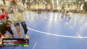 105 lbs Rd# 2 10:30am Friday - ALEJANDRO VARGAS, West Coast Riders vs Vinny Ferrari, Lions Wrestling Academy
