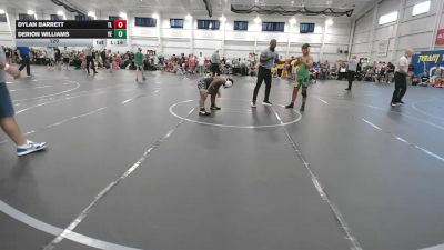 120 lbs Round 1 (4 Team) - Derion Williams, Youngstown Elite vs Dylan Barrett, Top Level