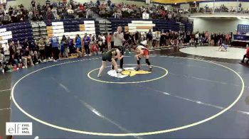 130 lbs. Cons. Round 2 - Isabella Resendez, Glenwood vs Sayler Gay, Fulton