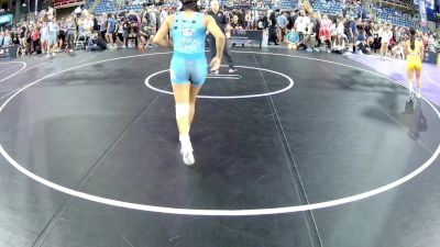 124 lbs Cons 8 #2 - Danica Torres, AZ vs Keanna Conrad, ID