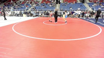 100 lbs Cons 32 #1 - Jennifer Verdin, ND vs Chevy Coleman, LA