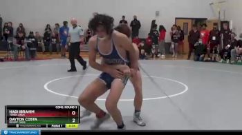 138 lbs Cons. Round 3 - Dayton Costa, Desert Oasis vs Hadi Ibrahim, Yorba Linda