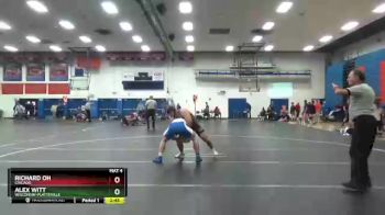 184 lbs Cons. Round 2 - Alex Witt, Wisconsin-Platteville vs Richard Oh, Chicago