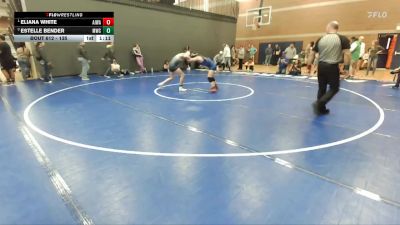 135 lbs Round 2 - Eliana White, All In Wrestling Academy vs Estelle Bender, Middleton Wrestling Club