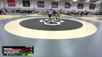 145 lbs Champ. Round 3 - Noah Bull, Sanderson Wrestling Academy vs Brayden Lisowski, M2 Training Center