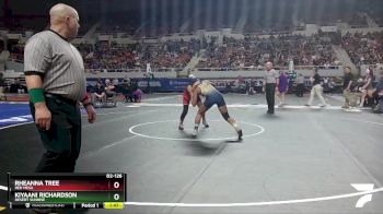 D2-126 lbs Semifinal - Rheanna Tree, Red Mesa vs Kiyaani Richardson, Desert Sunrise