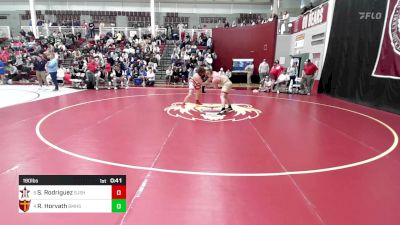 190 lbs Consolation - Sebastian Rodriguez, St. John's School vs Rory Horvath, Brother Martin