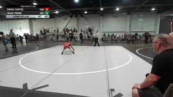 70 lbs Consi Of 8 #2 - Diego Cortez, Team Coalinga vs Isaac Perez, Savage House WC