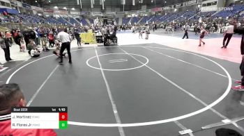 62 lbs Final - John JJ Martinez, Pomona Elite vs Richard Flores Jr, Pomona Elite