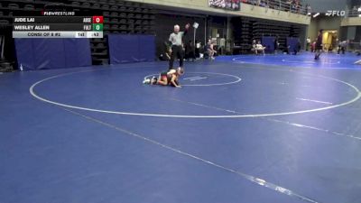 56 lbs Consi Of 8 #2 - Jude Lai, Absecon vs Wesley Allen, Fulton