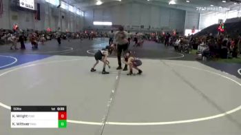 50 lbs Consi Of 8 #2 - Karter Wright, Punisher Wrestling vs Kaleb Wittwer, Pride WC