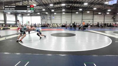 132 lbs Rr Rnd 1 - Deklan Barr, Team Shutt Mutts - HSB vs Jesse Gatto, 5forty Brawlers - HSB