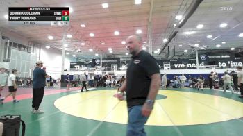 102 lbs Quarterfinal - Dominik Coleman, Carpe Diem - HSC vs Timmy Ferrand, Journeymen Wrestling Blue - HSC