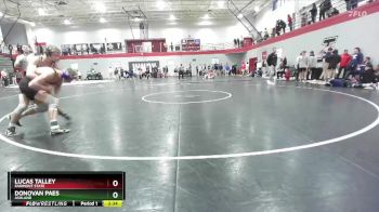 133 lbs Cons. Round 3 - Donovan Paes, Ashland vs Lucas Talley, Fairmont State