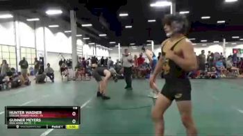 138 lbs Placement (4 Team) - Hunter Wagner, Steller Trained Black vs Gunner Meyers, Iron Horse White