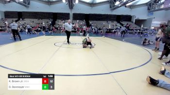 65 lbs Rr Rnd 2 - Kenyatta Brown Jr., Orchard South WC vs Dallas Donmoyer, Warrior WC