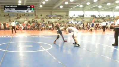 126 lbs Round Of 32 - Tavin Shaffer, Superior Elite - HSB vs Owen Fogel, Attrition Wrestling Gold - HSB