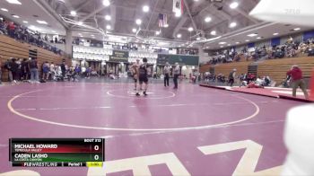 175 lbs Cons. Round 2 - Caden Lasho, La Costa Canyon vs Michael Howard, Temecula Valley
