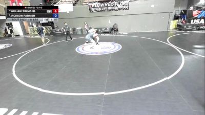 155 lbs Cons. Round 3 - William Simms Jr., Klamath Trinity Wrestling Club vs Jackson Parrish