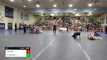 121 lbs Cons. Round 4 - Mia Sanchez, Northview vs Skylar Whitley, Harvard-Westlake