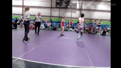 106 lbs Finals (8 Team) - Madison Haney, Gone Rogue vs Aubrey DelAngel, Ohio Blue