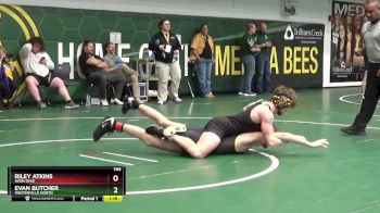 150 lbs Quarterfinal - Alex Boske, Hoover (North Canton) vs Hunter Martin, Beavercreek