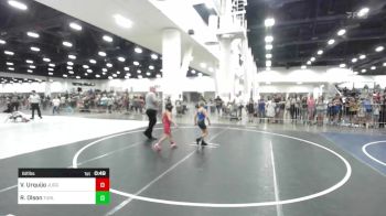 62 lbs Round Of 16 - Victor Urquijo, Juggernaut WC vs Rhett Olson, Turlock Wrestling