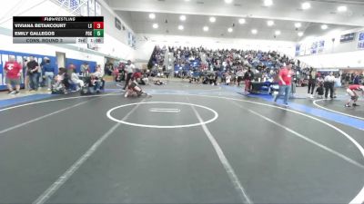 105 lbs Cons. Round 3 - Julia Perez, Downey vs Melanie Bermudez, Orange