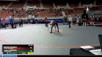 D2-113 lbs Quarterfinal - Maika Serrano, Campo Verde vs Edson Pacheco, Barry Goldwater