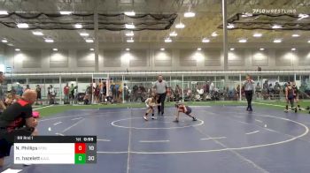 75 lbs Prelims - Nathan Phillips, Stray Dawgs vs Madeline Hazelett, Elite Athletic Club Stars