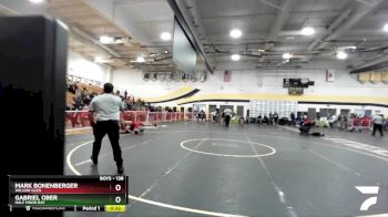 138 lbs Cons. Round 3 - Gabriel Ober, Half Moon Bay vs Mark Bonenberger, Willow Glen