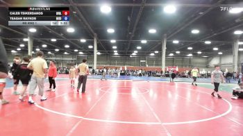 95 lbs Rr Rnd 1 - Caleb Tsikerdanos, Revival Whale - BHSE vs Teagan Raykos, Misdirection Mat Club - BHSE
