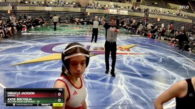 112 lbs Round 2 (4 Team) - Quincy Cooper, Raccoon River-Northwest vs Eva Trpkovski, Batavia