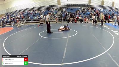 12U Boys - 82 lbs Cons. Round 4 - Carter Mason, Moen Wrestling Academy vs Jackson Beckley, Team Tulsa Wrestling Club