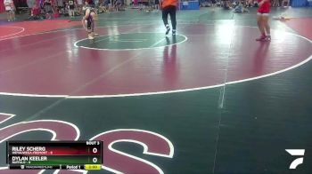 113 lbs Round 1 (6 Team) - Riley Scherg, Weyauwega-Fremont vs Dylan Keeler, Buffalo