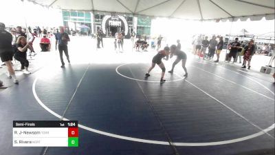 130 lbs Semifinal - Ruby Julien-Newsom, Torrey Pines HS vs Samantha Rivera, Northview