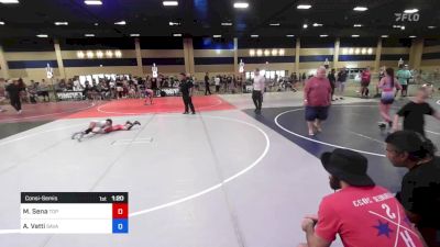 54 kg Consolation - Maverick Sena, Top Notch WC vs Abhisri Vatti, Savage House WC