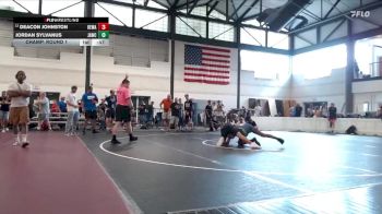 145-162 lbs Champ. Round 1 - Deacon Johnston, Knoxville Jr High vs Jordan Sylvanus, Johnsburg Area Wrestling Club