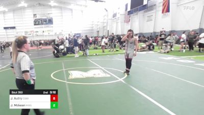 132 lbs Quarterfinal - Jayden Autry, Cobra Kai vs Jacob Mckean, Mingus Mountain WC