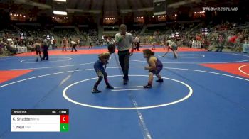 7th Place - Kaiden Shadden, Bristow Elementary Wrestling Club vs Tyson Neal, Ironman Wrestling