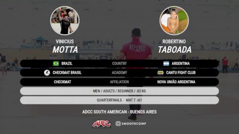 Vinicius Motta vs Robertino Taboada 2025 ADCC South American Championship