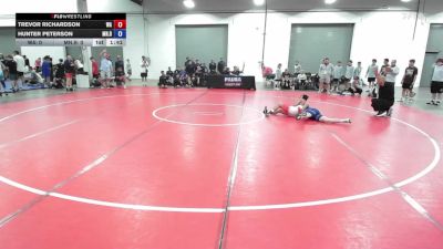 120 lbs Trevor Richardson, Washington vs Hunter Peterson, Minnesota Blue