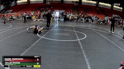 72 lbs Finals (2 Team) - Daniel Friedmann, Rogue WC vs Taylor Fewkes, Warner Elite